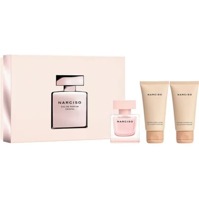 Narciso Rodriguez - Narciso Cristal EDP 50 ml + Body Lotion 50 ml + Shower Gel 50 ml - Geschenkset Dames