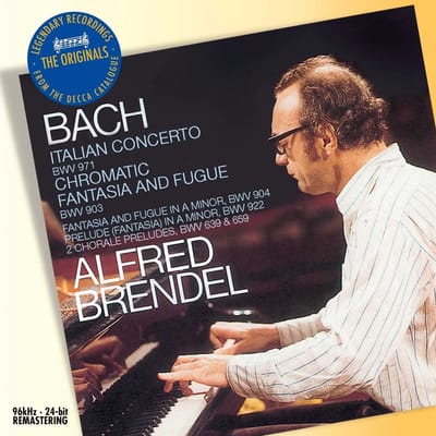 Alfred Brendel - J.S. Bach: Italian Concerto | Chromatic | Fantasia and Fugue (CD)