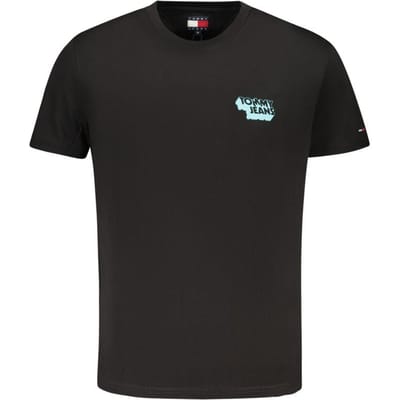 Tommy Hilfiger Zwart Katoenen Heren T-Shirt