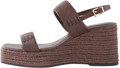 Next - Dames - Schoenen van hoogwaardig ambachtelijk leer met sleehak - Bruin