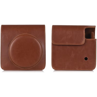 Opbergkoffer voor Instant Camera Cameratasken PU Leer Magnetische Gesp met Schouderband Compatibel met Vierkante SQ40 SQ1