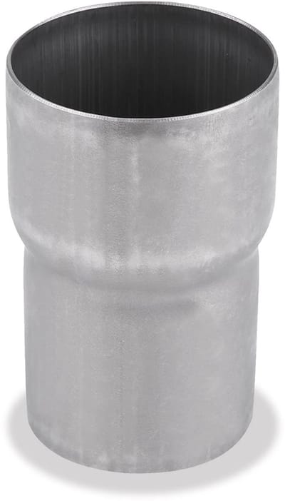 Dailygoods - Universele Uitlaatpijp Adapter - Motorfiets Uitlaatverbetering - Roestvrij staal - 51mm tot 60mm - Versterk je uitlaatsysteem - Geschikt