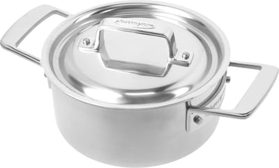 Demeyere Essential 5 Kookpan – Inductie – 16 cm – 1,5L Inhoud - Deksel Inbegrepen