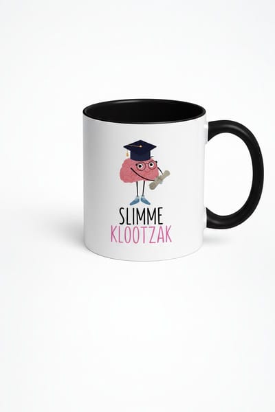 Slimme Klootzak Mok - Grappige Cadeau Idee - 330ml Keramische Mok