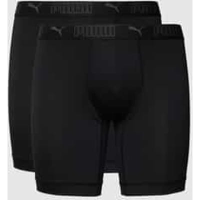 2-pack extra lange pijpjes boxershort heren - Microfiber heren ondergoed - Kruipt niet op - Tegen schurende benen - Sport ondergoed mannen - Zwart / S