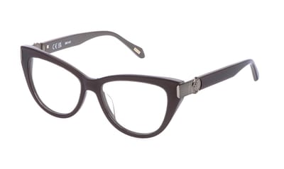 Just Cavalli VJC164 Marrone+marrone trasparente lucido 53/16/140 WOMAN Brilmonturen