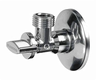 Schuine water isolerende kleppen voor muurmontage 1/2''X3/8''