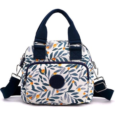 Draagbare schoudertas voor dames, crossbodytas voor woon-werkverkeer, grote capaciteit, tas met meerdere compartimenten One size black