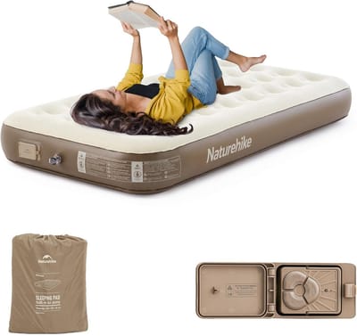 Comfortabele Zelfopblazende Luchtmatras voor Camping en Reizen