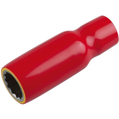 KS Tools 1173883 117.3883 Twaalfkant Verwisselbare kop Geïsoleerd 22 mm 3/8 22 mm 3/8 (10 mm)