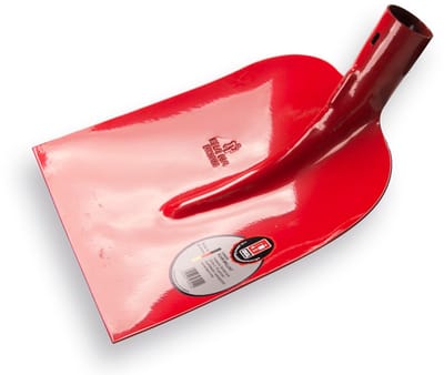 Ideal Ruhr-Brillant Schop - Model Bats "Holsteiner Zandschop" - Rood - Afmeting Blad: 270x250mm - Maat 2 - Zonder Steel