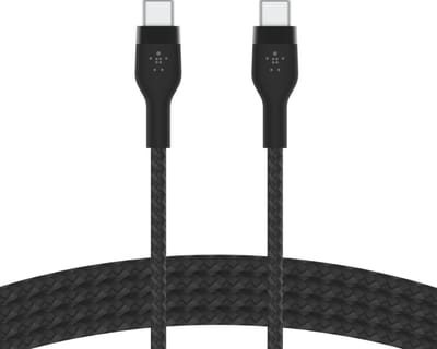 Belkin BOOST↑CHARGE Pro Flex - USB-C naar USB-C Kabel - 2 Meter - 60W - Zwart