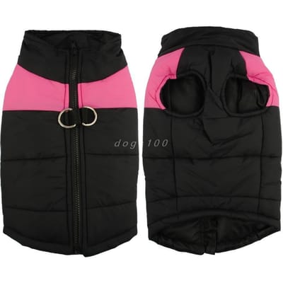 Hiver Animal de Compagnie Chien Chiot Vêtements Gilet Veste Chihuahua Vêtements Chaud Vêtements pour Chien Manteau Pour Petits Moyens Grands Chiens 4 Couleurs S-5XL S white
