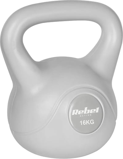 Kettlebell Halter 16 kg Antraciet Gewichtstraining