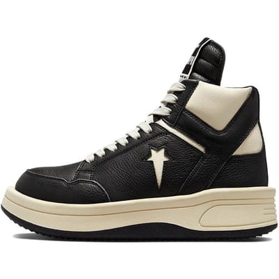 Converse TURBOWPN Mid Rick Owens DRKSHDW Nuage Noir Crème A03945C 35 black
