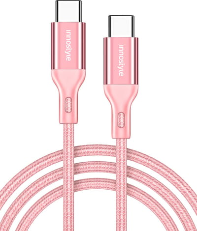 Innostyle® Oplaadkabel iPhone / Samsung usb c naar usb c - Kabel USB C 60W - Voor iPhone 15/16 - 2 meter