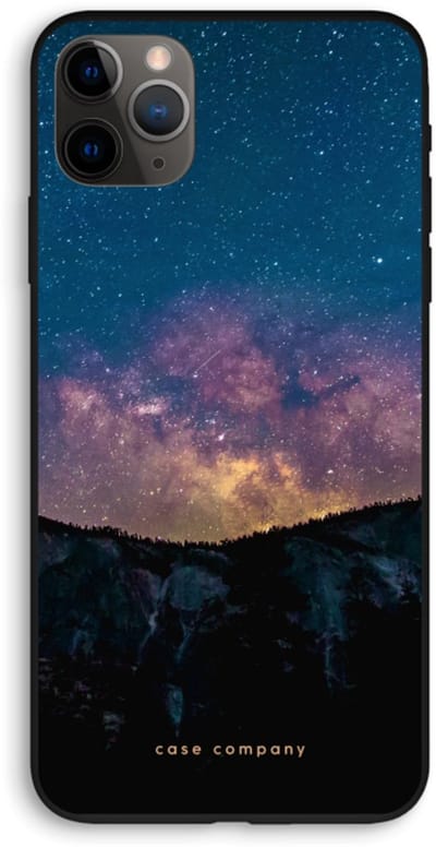 Case Company® - Hoesje geschikt voor iPhone 11 Pro Max hoesje - Travel to space - Biologisch Afbreekbaar Telefoonhoesje - Bescherming alle Kanten en Schermrand