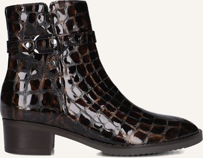 Gabor 511 Enkellaarsjes - Enkelboots met rits - Dames - Bruin - Maat 42