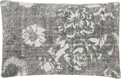 Vintage Flower Forest Groen Kussen | 40 X 60 | Sierkussen Voor Woonkamer Of Slaapkamer