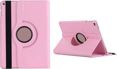 Hoesje geschikt voor iPad 10.2 inch 2020-2018 7/8/9e generatie Draaibaar 360 Graden Standaard Inklapbaar Stevig