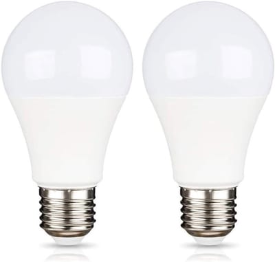 E27 12V LED 9W Warm Wit 3000K voor Motorhome en Tuinhuis, 24V Garage Lamp, 270° AC/DC 12V-85V LED Lamp voor Caravan en Cabin, Set van 2 voor Efficiënte Verlichting