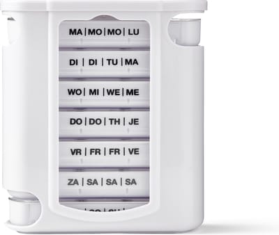 VITILITY Medicijncassette - 7 dagen - Pillendoosje - Medicijndoos