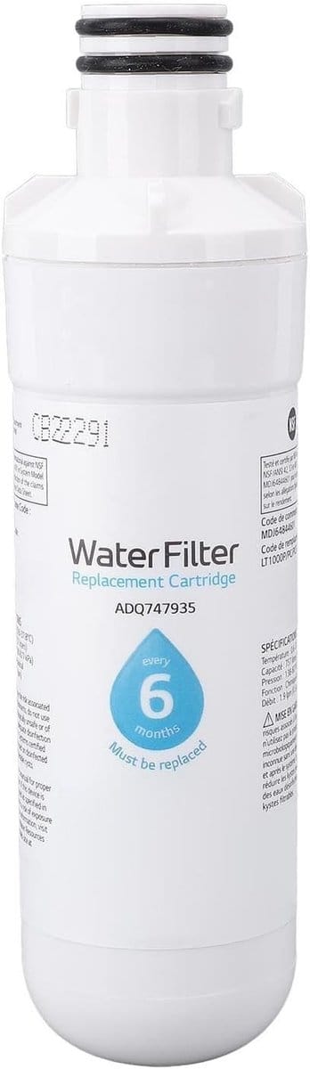 Hoogwaardige Waterfilter voor Koelkast, Actieve Koolstof, Vervangingsfilter met Lange Levensduur voor Schoon Drinkwater