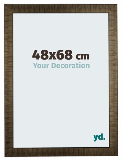Your Decoration - Fotolijst 48x68 cm - Hout - Champagne Geborsteld - Leeds