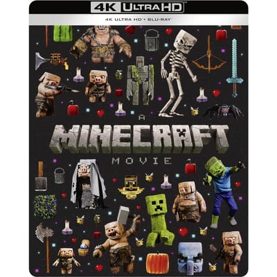 A Minecraft Movie Limited Edition 4K Ultra HD Steelbook