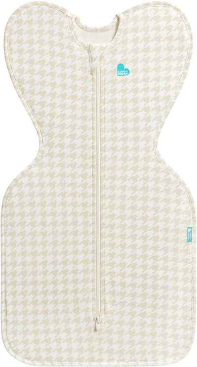 Love to Dream™ Babyslaapzak Swaddle Up™ - Inbakeren - Baby 0-3 maanden - 3.5- 6 kg - All season - Pied de poule