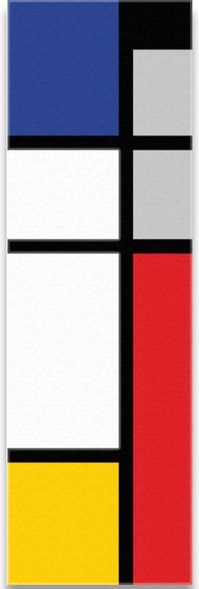 Sjaal,  Mondriaan