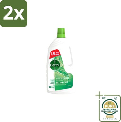 Dettol Original - Allesreiniger - Perfecte Hygiëne - 1.5L - Voordeelverpakking - 2 stuks - Hygiëne - Schoonmaak