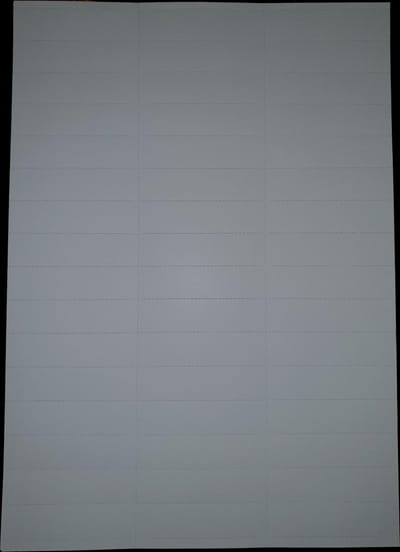 Schapkaartjes / Blanco Prijskaartjes - 70 x 18 mm