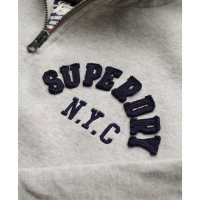 Ronde hals zip sweatshirt Superdry Vintage Athletic