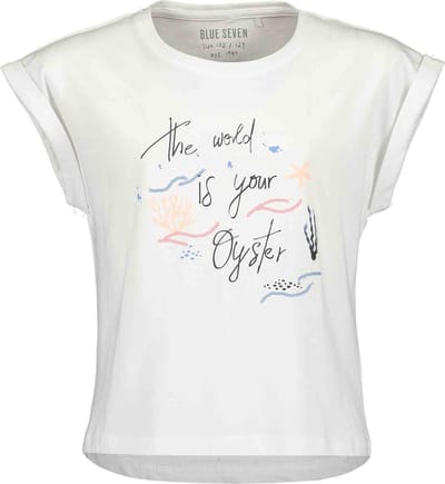 Blue Seven - Meisjes shirt - Wit - Maat 140