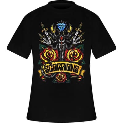 Scorpions - Traditional Tattoo Heren T-shirt - XL - Zwart