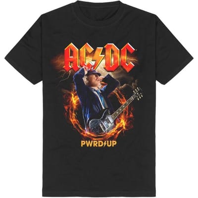 AC/DC T-shirt - PWRUP Minnesota - M tot 3XL - voor Mannen - zwart