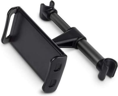 LuxeBass Tablethouder Hoofdsteun Auto Tablets 4.1-5.9 inch - Zwart (Samsung, iPad's...)