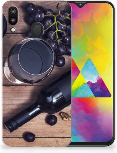 Samsung Galaxy M20 (Power) Siliconen Case Wijn