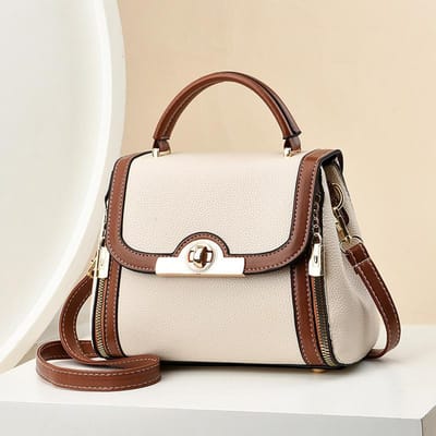 Casual Handtas Dames Nieuwe Mode Instagram Grote Capaciteit Dames Crossbody Tas Draagbare Kleine Tas . white
