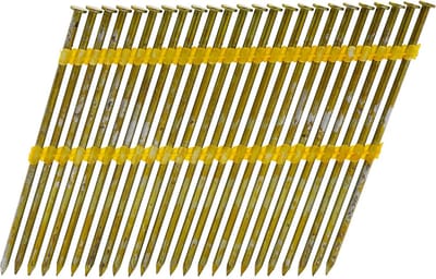 Ronde Kop Stripspijkers 4,6 x 160 mm - 500 Stuks - Blank Gladde Nagels voor Persluchtnagelpistool