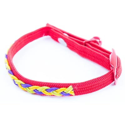 Gevlochten nylon halsband voor katten Martin Sellier