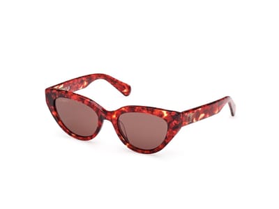 Max &co MO0127 Red havana 54/18/140 WOMAN Zonnebrillen