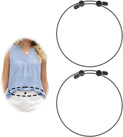 Verstelbare elastische riem voor dames - Corsetstijl crop top riem zonder gaten, perfect voor dagelijks gebruik en sportactiviteiten