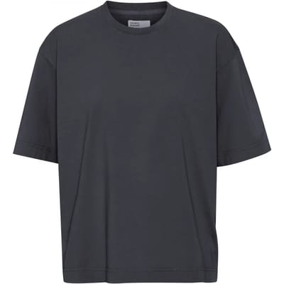 Dames-T-shirt Colorful Standard Organic oversized lava grey