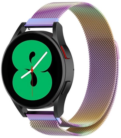 By Qubix - Milanese bandje - Multicolor - Geschikt voor Xiaomi Redmi Watch 5 Active / Redmi Watch 5 Lite