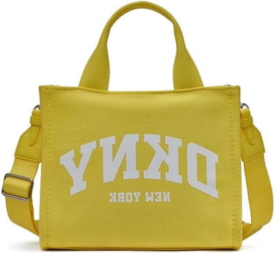 Dames Handtas - Schoudertas Tote - Dagelijks Gebruik - Afneembare Band - 25 x 16 x 8 cm - Geel