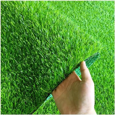 Kunstgras Rol - Synthetisch Gazon - Tuin Decoratie - UV-bestendig Rubberen Achterkant - 1x5 Meter - Groen
