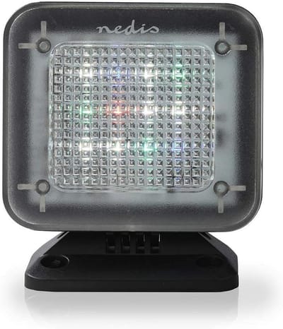 TV Simulator - Huis Beveiliger - Veiligheid Thuis - Simuleert TV-licht - 4x85x90cm - Zwart