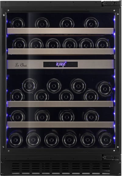 Le Chai - Wijnkoelkast onderbouw met technische glasdeur LBN458POP - 2 zone